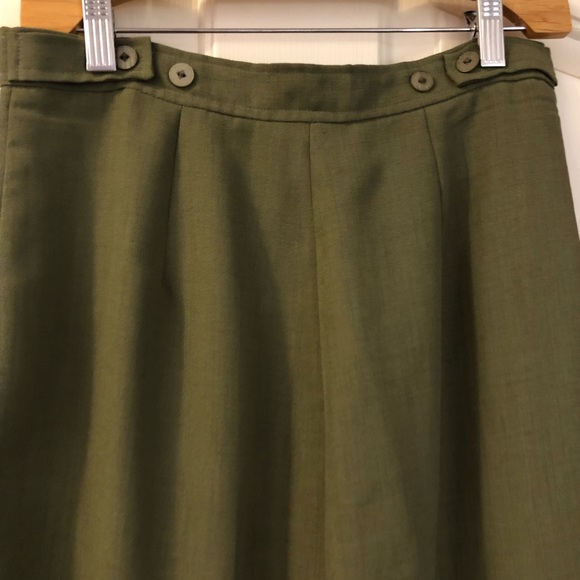 💫Vintage💫 JESSICA Petites Pants, Green, Size 8P - Picture 4 of 7
